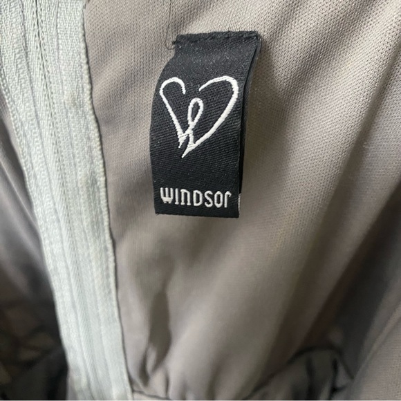 WOMENS L SILVER FORMAL OCCASION DRESS - Picture 4 of 6